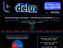 Tablet Screenshot of deluxburger.com